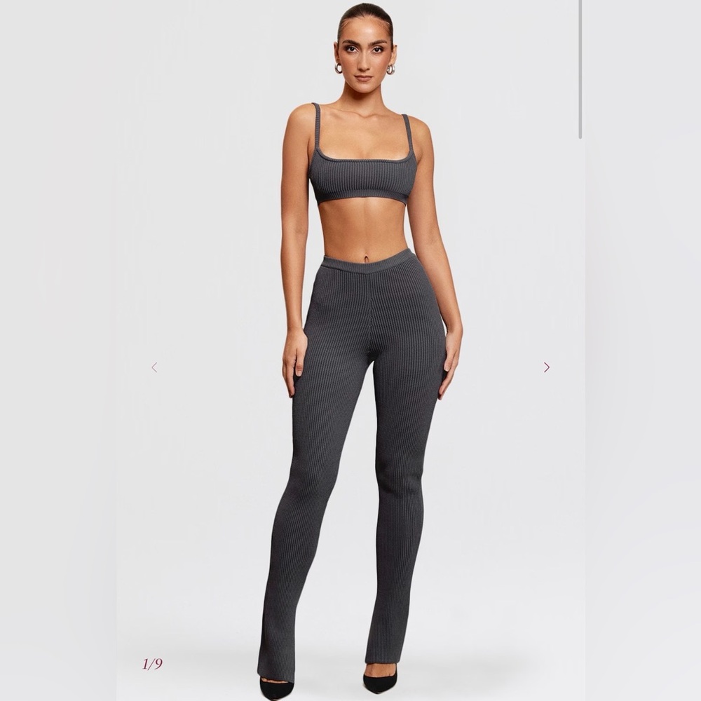 House of CB Gray Leggings Pants